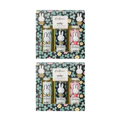 2PK Cath Kidston x Miffy Assorted Body Sprays Trio 3pc 30ml Scented Fragrance