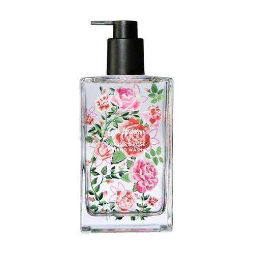 Heathcote & Ivory Cassis & Rose Glass Bottle Hand Wash Pink 300ml