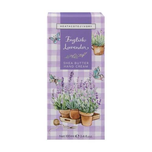Heathcote & Ivory English Lavender Hand Cream Shea Butter 100ml