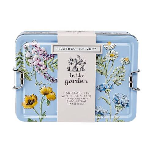 2pc Heathcote & Ivory In The Garden Hand Care Cream & Wash 100ml 50ml