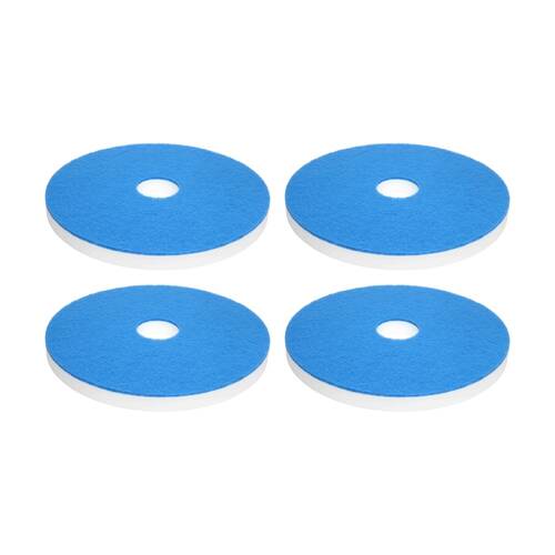 4PK Edco Merri Magic High Density Foam Floor Cleaning Machine Pad 220mm
