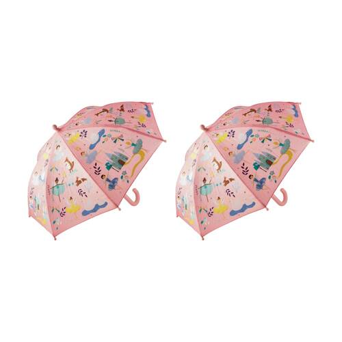 2PK Floss & Rock Colour Changing Umbrella Enchanted Kids 3y+ 60x70cm