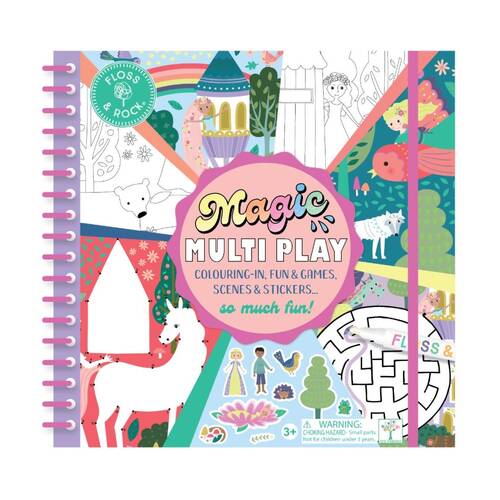 Floss & Rock Magic Multiplay Fairy Tale 16 Activities Reusable Book 3y+
