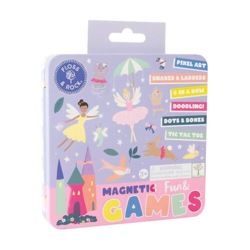 Floss & Rock Magnetic Fun & Games Enchanted Theme Portable Play 3y+
