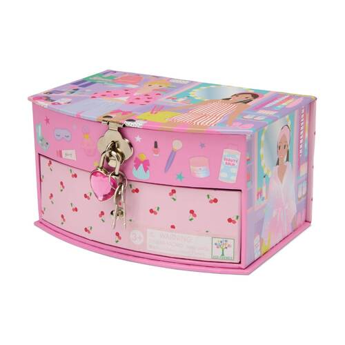 Floss & Rock Kids 5y+ Fashion Friends Jewellery Box Storage Glam Lab