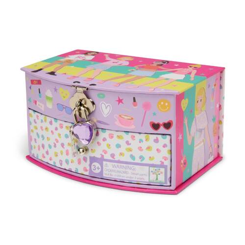 Floss & Rock Kids 5y+ Fashion Friends Jewellery Box Storage Fab Friend