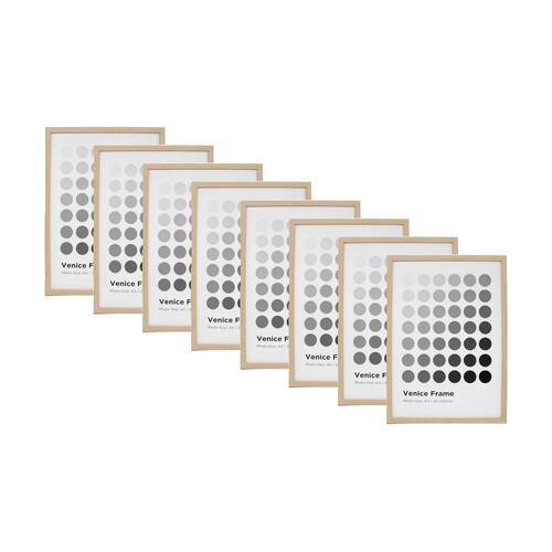 8PK Braz A3 Venice Image Photo Document Display Frame 29.7x42cm Beech