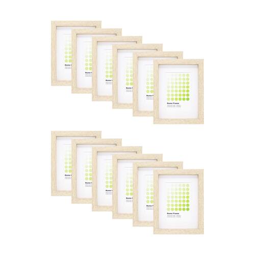 12PK Braz Rome Image Photo Document Display Frame 15x20cm Beech