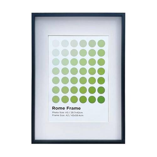 Braz A2 Rome Image Photo Document Display Frame 42x59.4cm Black