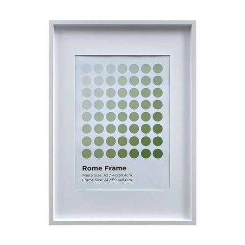 Braz A1 Rome Image Photo Document Display Frame 59.4x84cm White