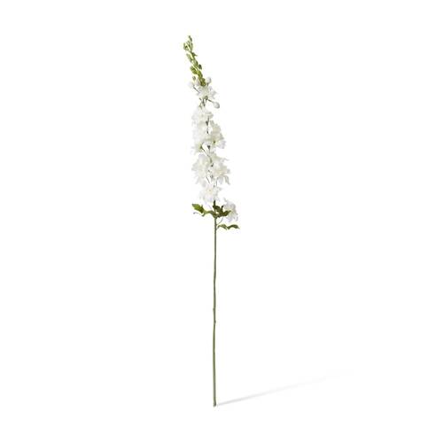 E Style Delphinium Stem Durable Artificial Flower Decor White 15x7x99cm