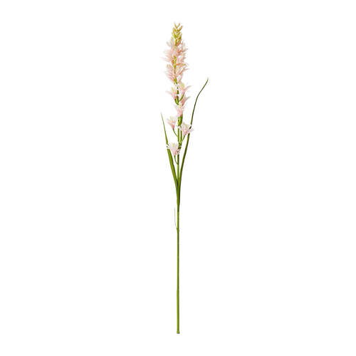 E Style Tuberose Stem Durable Artificial Flower Decor Pink 12x10x90cm