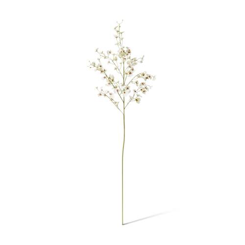 E Style Orchid Dancing Spray Stem Artificial Flower White 36x30x102cm