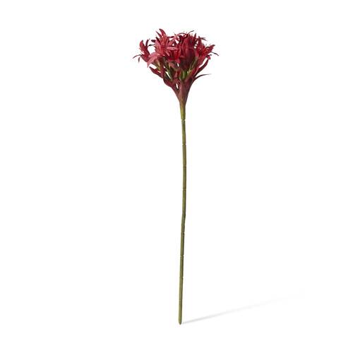 E Style Gymea Lily Stem Artificial Flower Decoration Red 31x31x117cm