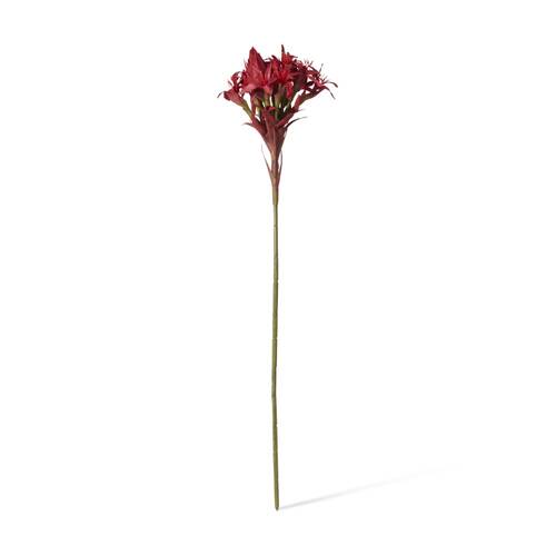 E Style Gymea Lily Stem Artificial Flower Decoration Red 33x33x143cm