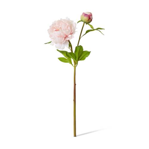 E Style Peony Garden Spray Artificial Flower Stem Pink 30x20x62cm
