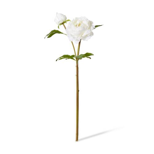 E Style Peony Garden Spray Artificial Flower Stem White 30x20x62cm