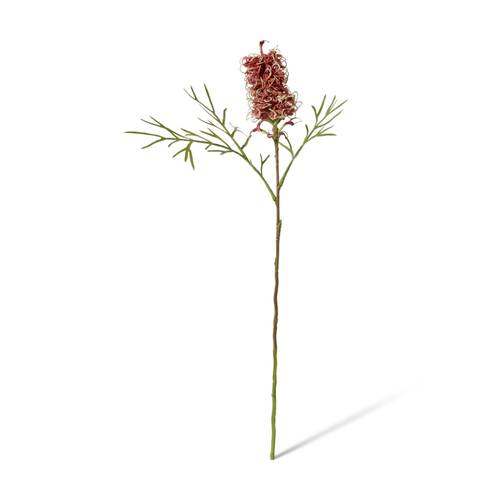E Style Grevillia Flower Small Stem Artificial Floral Red 30x15x76cm
