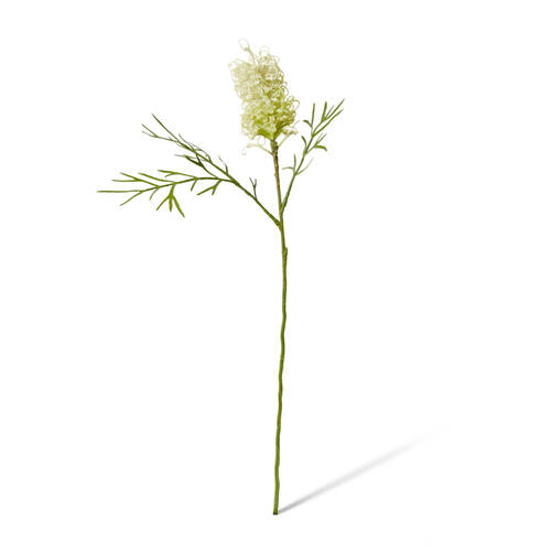 E Style Grevillia Flower Small Stem Artificial Floral White 30x15x76cm