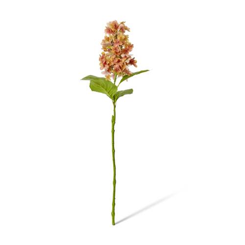 E Style Cone Hydrangea Stem Artificial Flower Decoration Orange 20x20x75cm