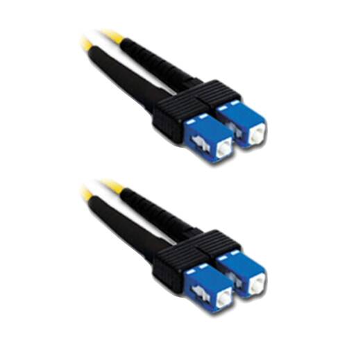2PK Comsol SC-SC Single-Mode Duplex Fibre Patch Cable LSZH 9/125 OS2 1M