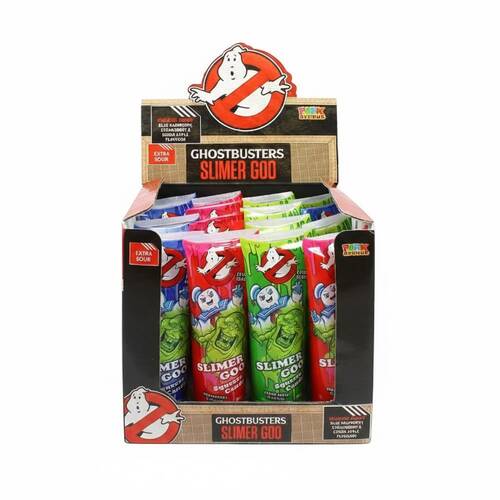 16PK Park Avenue Ghostbusters Squeeze Candy Slimer Goo 80g Assorted