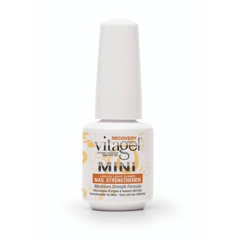 Gelish Mini UV LED Gel Polish Vitagel Nail Strengthener Bottle 9ml