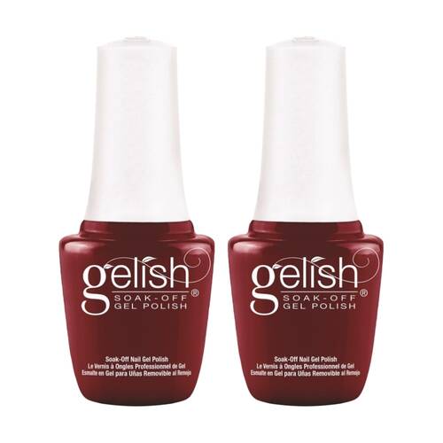 2PK Gelish Mini UV LED Soak Off Gel Nail Polish Man Of The Moment 9ml
