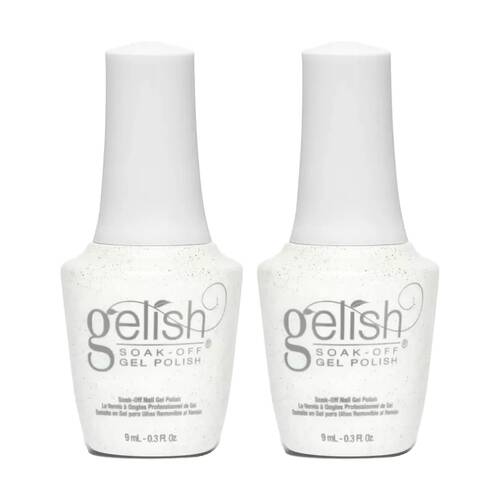 2PK Gelish Mini UV LED Soak Off Gel Nail Polish Colour Fame Game 9ml