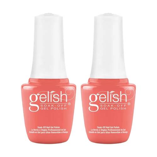 2PK Gelish Mini UV LED Soak Off Gel Nail Polish Manga-Round With Me 9ml