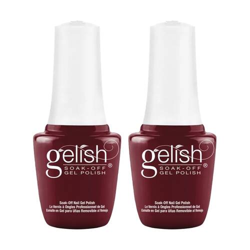 2PK Gelish Mini UV LED Soak Off Gel Nail Polish A Touch Of Sass 9ml