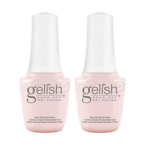 2PK Gelish Mini UV LED Soak Off Gel Nail Polish Colour Tan My Hide 9ml