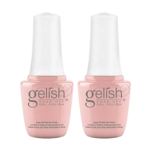 2PK Gelish Mini UV LED Soak Off Gel Nail Polish Prim-Rose and Proper 9ml
