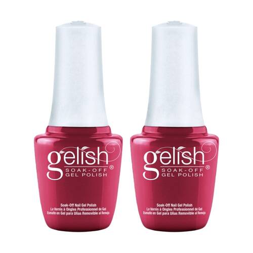 2PK Gelish Mini UV LED Soak Off Gel Nail Polish Up In The Air-Heart 9ml