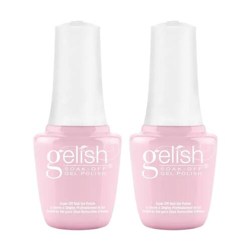 2PK Gelish Mini UV LED Soak Off Gel Nail Polish Once Upon A Mani 9ml