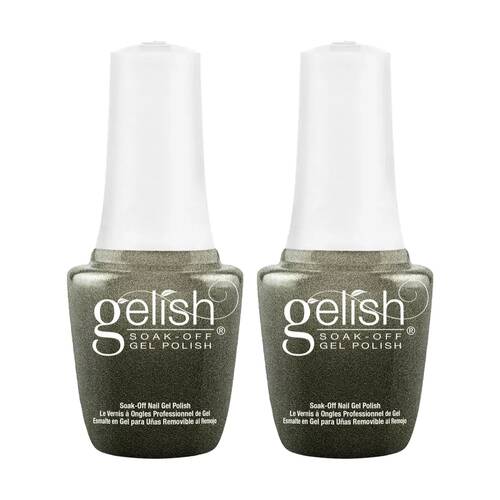 2PK Gelish Mini UV LED Soak Off Gel Nail Polish Showstopping 9ml