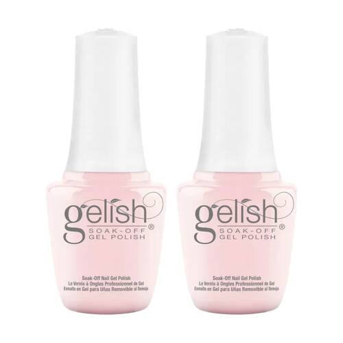 2PK Gelish Mini UV LED Soak Off Gel Nail Polish Curls & Pearls 9ml