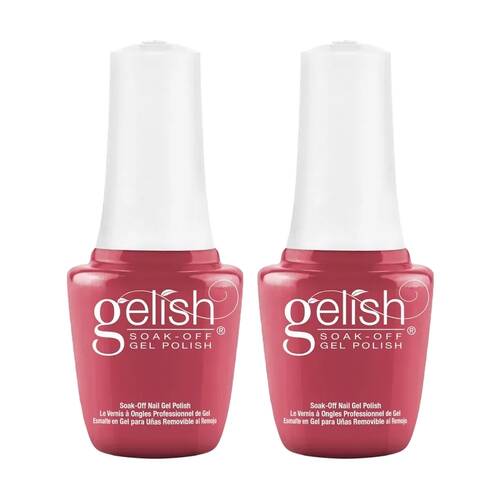 2PK Gelish Mini UV LED Soak Off Gel Nail Polish Colour Exhale 9ml