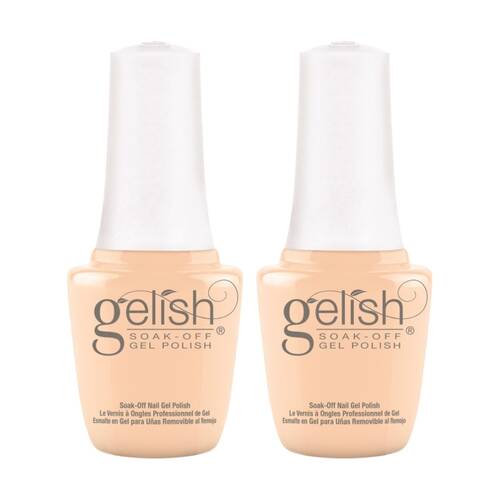 2PK Gelish Mini UV LED Soak Off Gel Nail Polish Colour Need A Tan 9ml