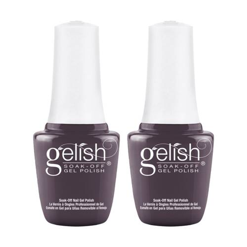 2PK Gelish Mini UV LED Soak Off Gel Nail Polish Colour Jet Set 9ml
