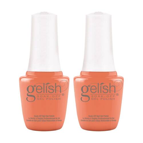 2PK Gelish Mini UV LED Soak Off Gel Nail Polish I'm Brighter Than You 9ml