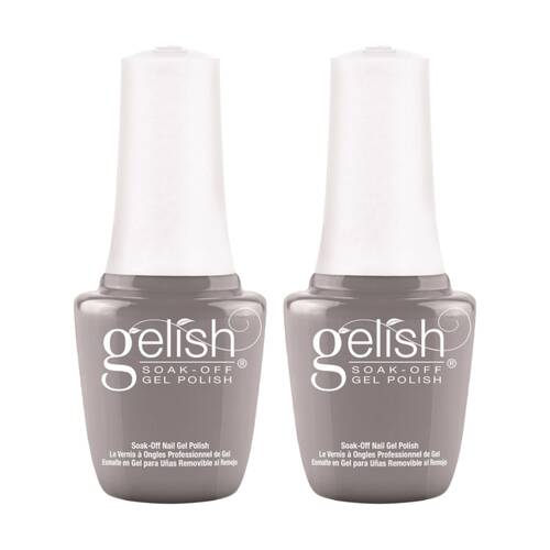 2PK Gelish Mini UV LED Soak Off Gel Nail Polish Colour Clean Slate 9ml