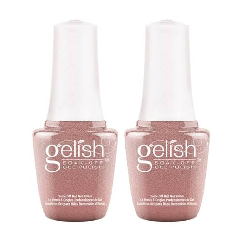 2PK Gelish Mini UV LED Soak Off Gel Nail Polish Colour Last Call 9ml