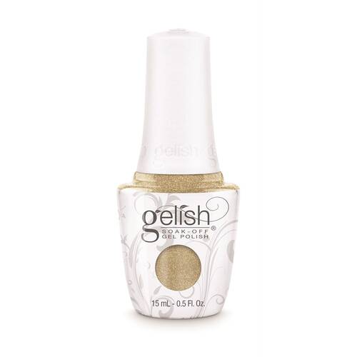 Gelish Mini UV LED Soak Off Gel Nail Polish Give Me Gold 15ml