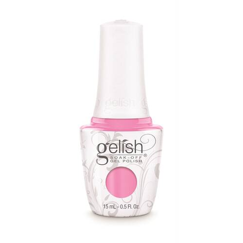 Gelish Mini UV LED Soak Off Gel Nail Polish Look At You, Pink-Achu 15ml