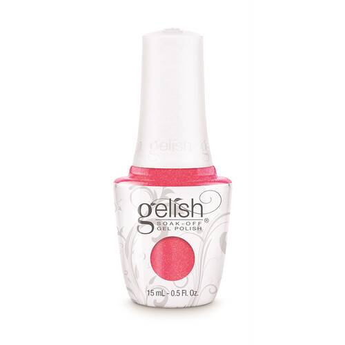 Gelish Mini UV LED Soak Off Gel Nail Polish Hip Hot Coral 15ml