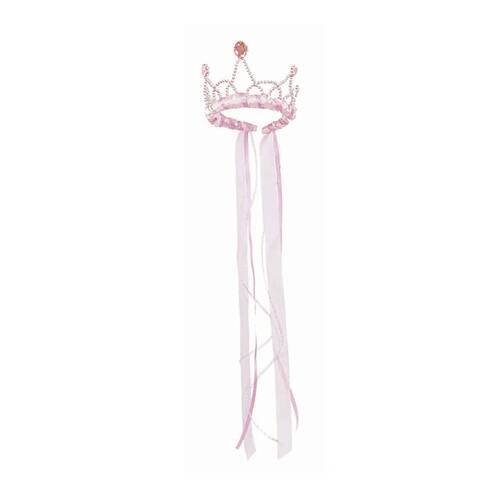 Great Pretenders Ribbon Tiara Kids Dress Up Accessory 3+ Years Light Pink