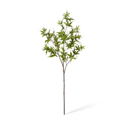 E Style Maple Japanese Spray Realistic Artificial Flower Green 40x40x95cm