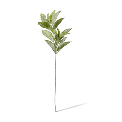 E Style Lambs Ear Spray Realistic Artificial Flower Plastic Grey Green 71cm