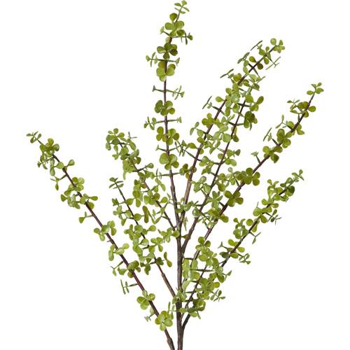 E Style Jade Stem Realistic Artificial Flower Plastic Green 16x34x97cm